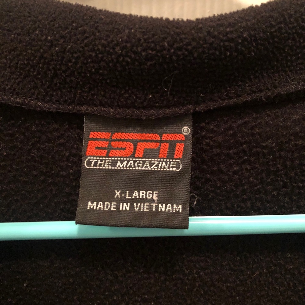 ESPN magazine half-zip